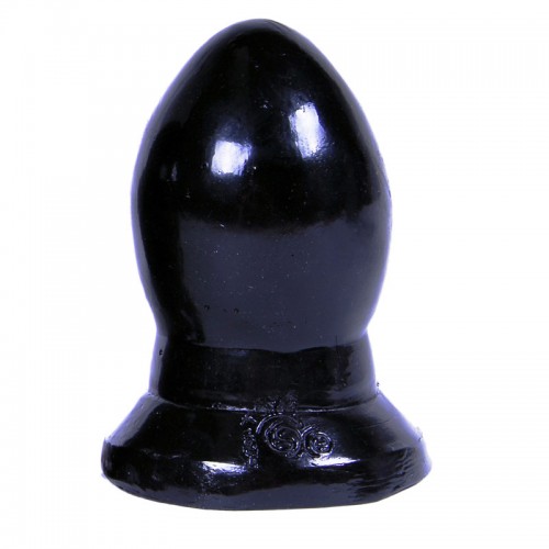 Anální plug small Bed knob butt plug černý