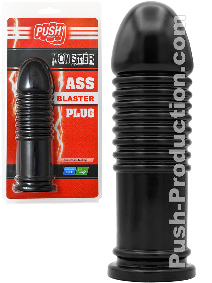 Ass Bluster Plug černý 20 cm