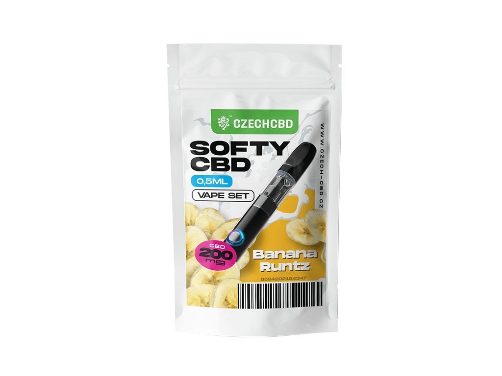 Vaporizér Softy CBD Banana Runtz 0,5 ml