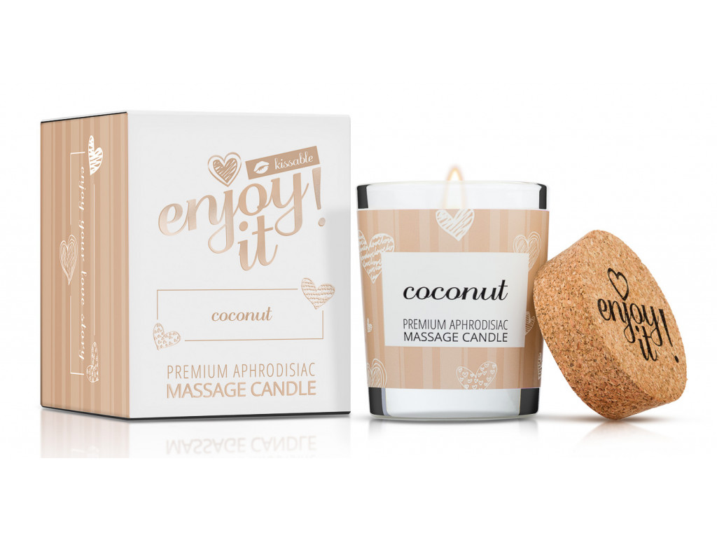Masážní svíčka na tělo MAGNETIFICO - Enjoy it! Coconut