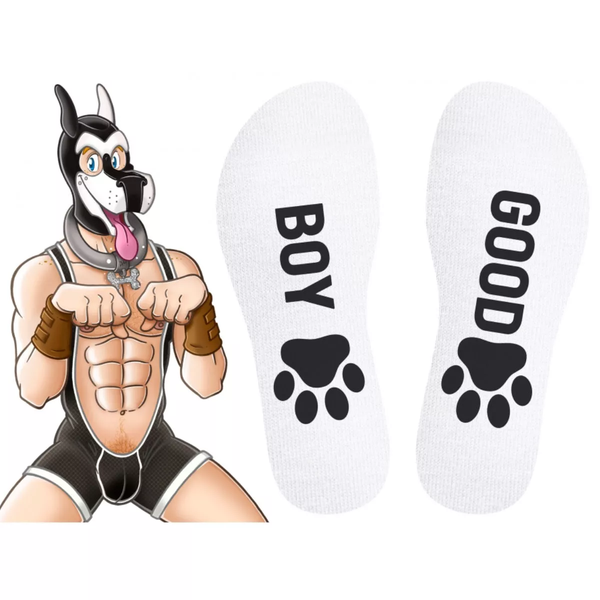 Fetish ponožky SNEAKXX - GOOD BOY