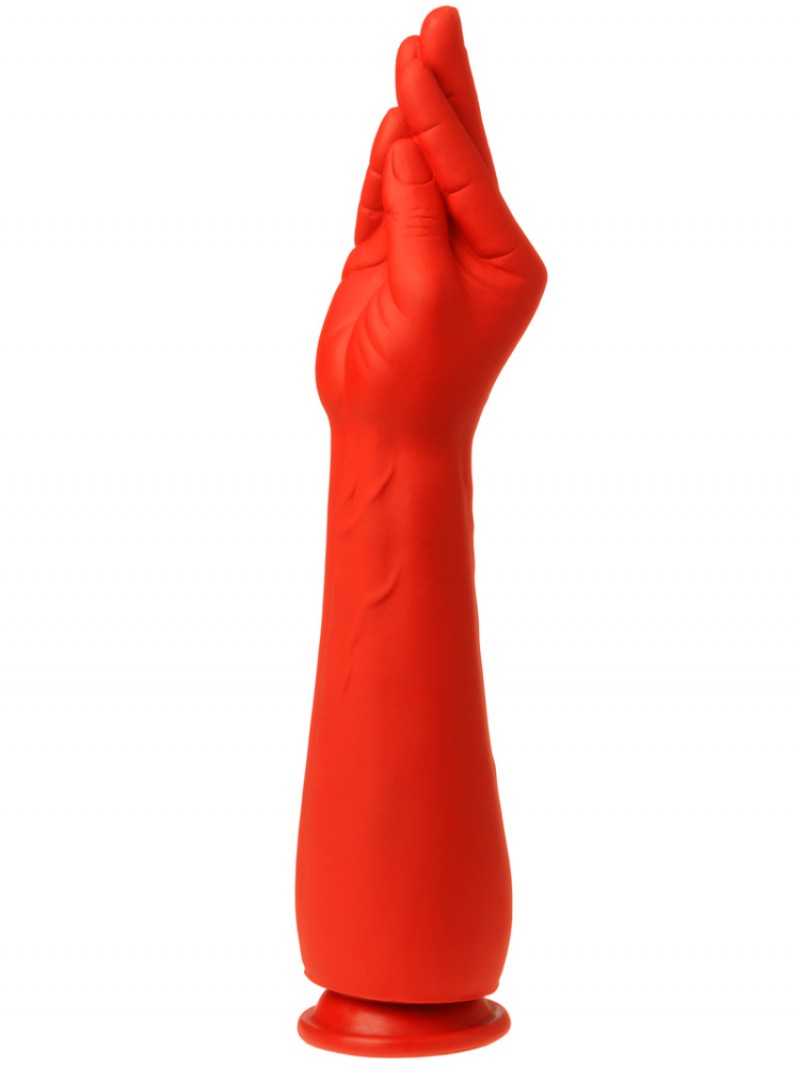 Fist dildo No.1 červené 36 cm