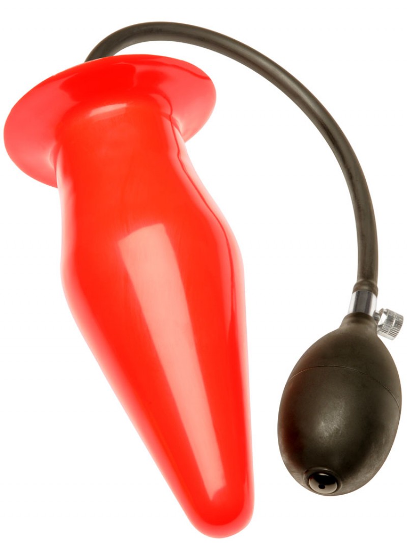 Nafukovací XL Stretch Plug C červený 17 cm