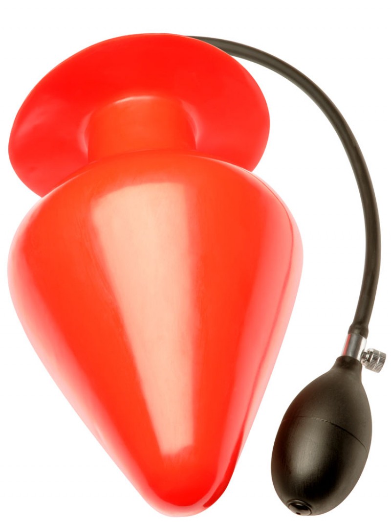 Nafukovací XL Stretch Plug D červený 21 cm