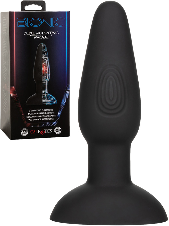 Anální vibrační plug Bionic Dual Pulsating Probe - zaváděcí cena
