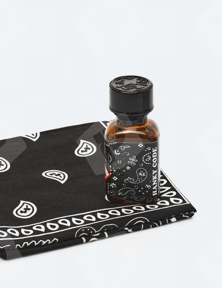 Poppers Hanky Code Black 24ml