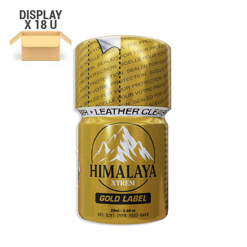 A-cleaner - Poppers Himalaya Xtrem Gold Label 20 ml 